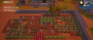 Screenshot aus Coral Island, man sieht eine Farm.